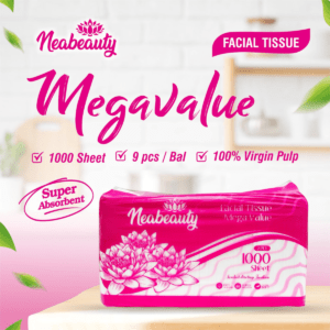 Neabeauty Facial Tissue Megavalue 1000 Sheet