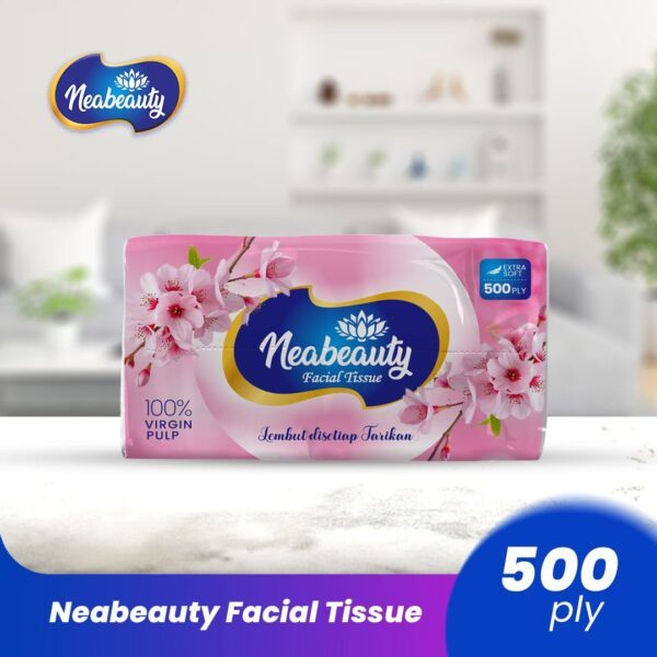 Neabeauty Facial Tissue Megavalue 500 Sheet